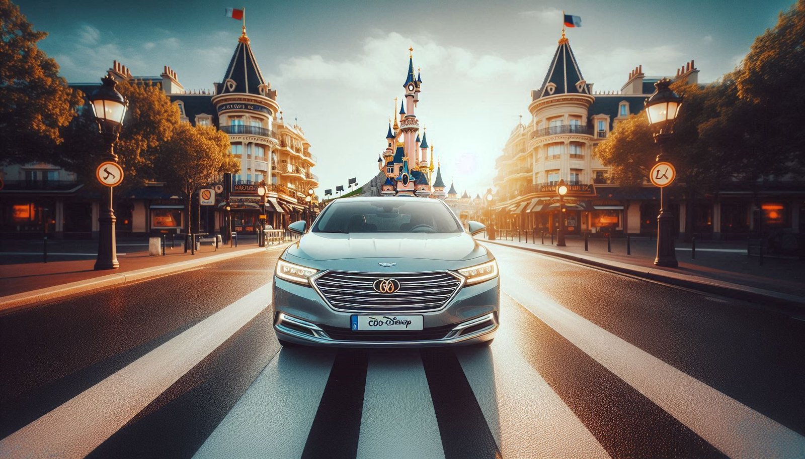 Cdg Disney Transfer Paris Airports Cdg Orly Beauvais private cab taxi Paris City hotel minivan Cheapest way Disneyland park minivan