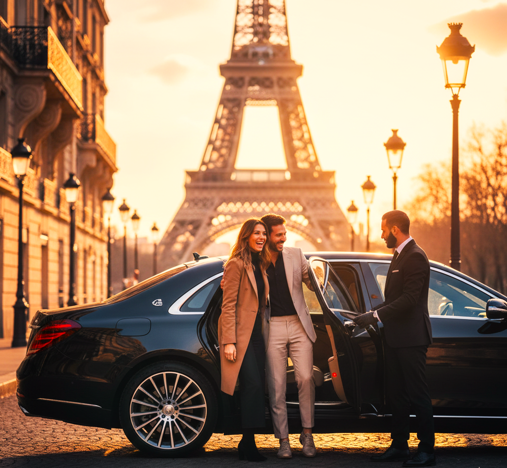Family Transfer Charles de Gaulle To Disneyland
